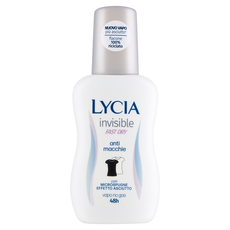 Lycia invisible Fast Dry vapo no gas 48h 75 ml